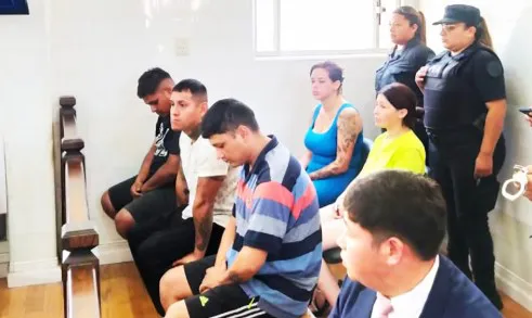 Cinco detenidos por narcotrafico