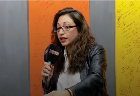 Violeta Gil Tintero electoral