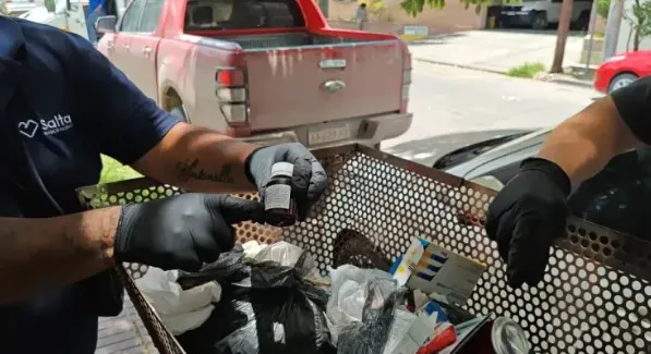 residuos no autyorizados