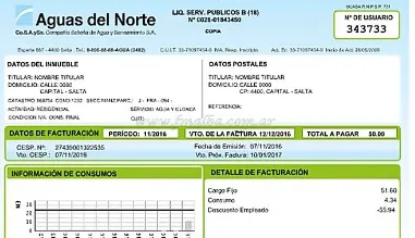 Fractura aguas del norte