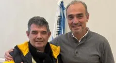 Alfredo Olmedo y Lule Menem