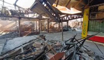 Incendio en el Mercado San Miguel