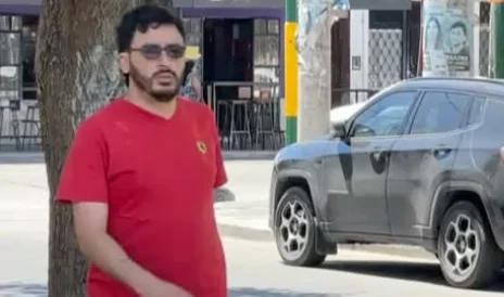 Captura de video tomado por la víctima mientras era acosada