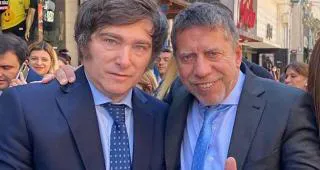 Milei junto a Bussi