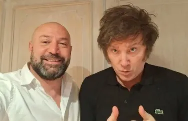 Milei y Spagnuolo