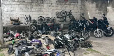 Motos robadas