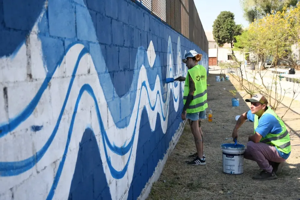 Mural Vélez Sarsfield