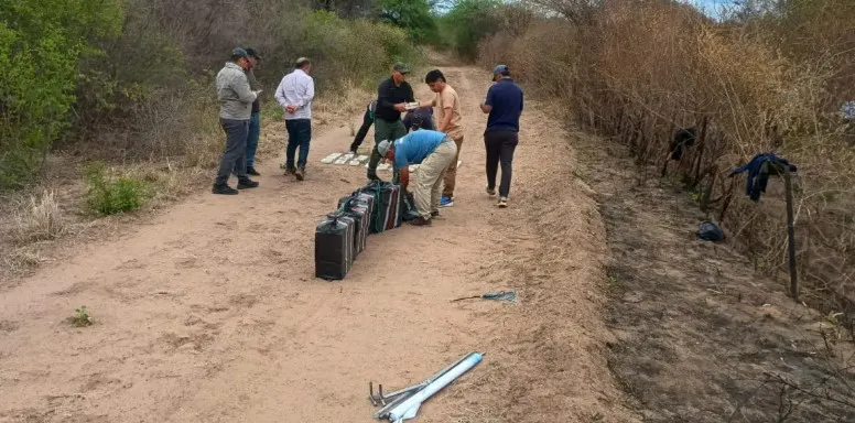 Avineta narco en Rosario dela Frontera