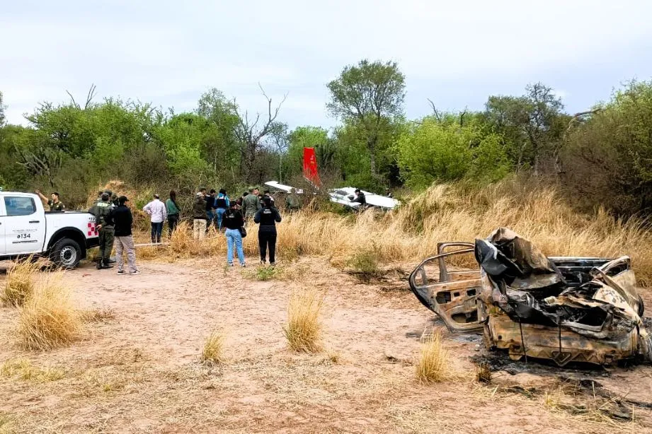Avioneta narco en Rosario de la Frontera | Realizarán pericia aerotécnica  para esclarecer la caida