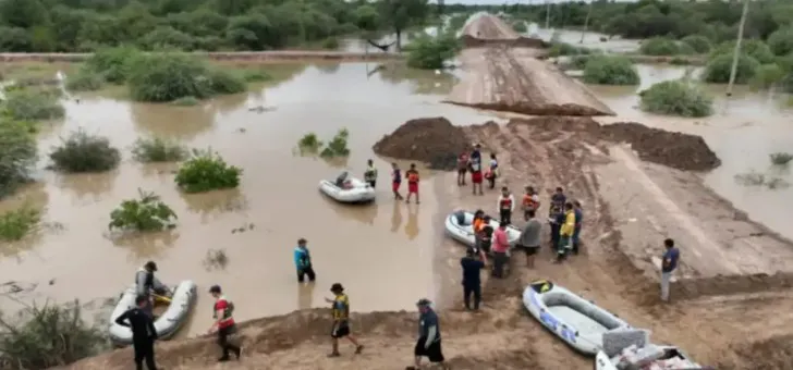 Crecida del Pilcomayo 2