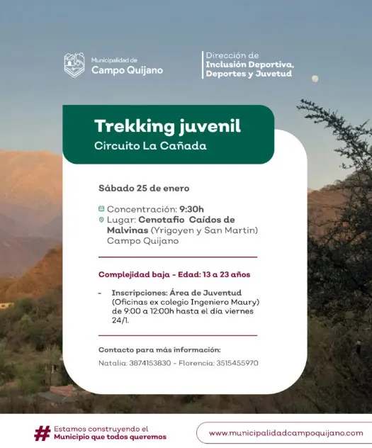 Trekking juvenil