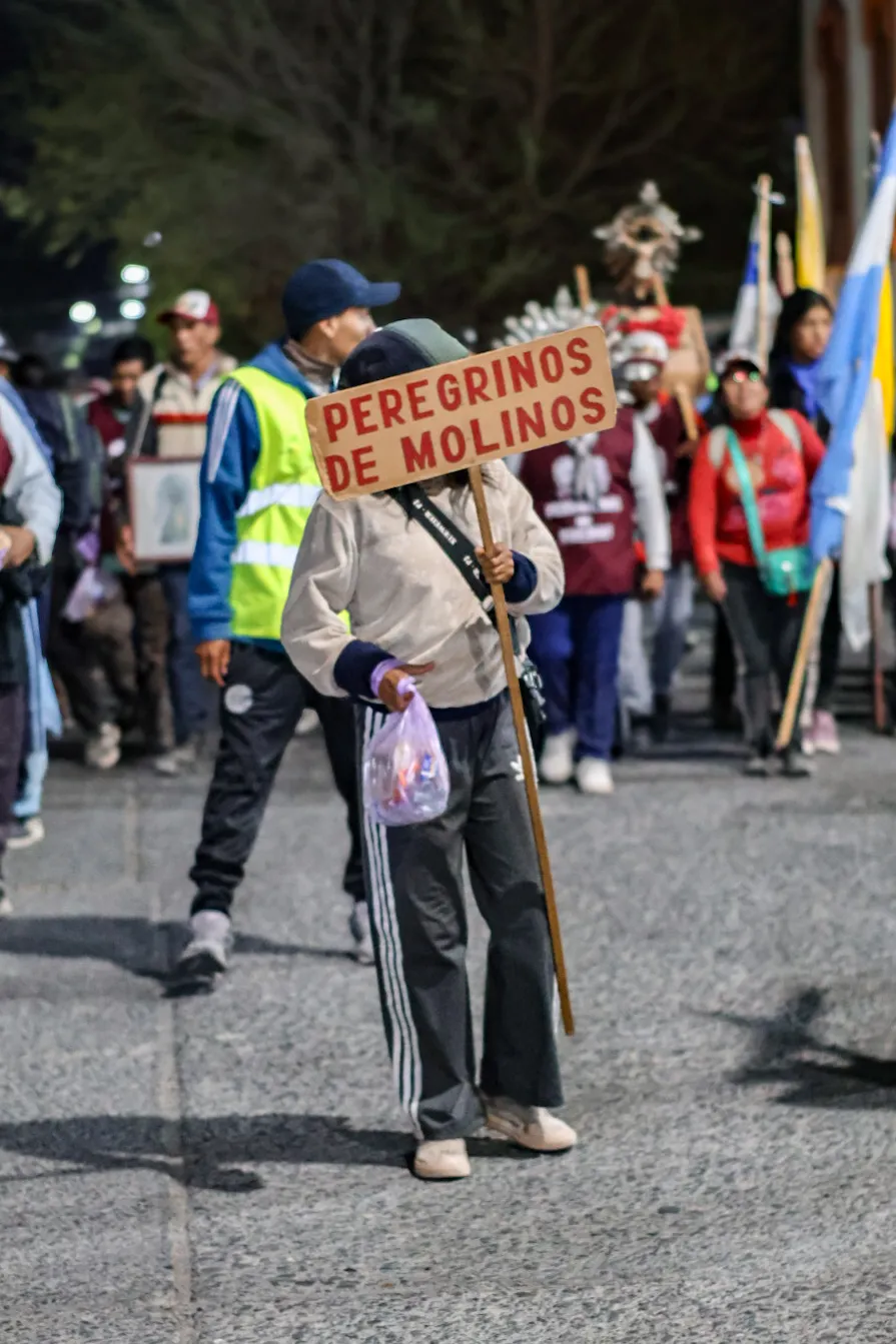 Peregrinos de Molinos llegando a Cerrillos 3
