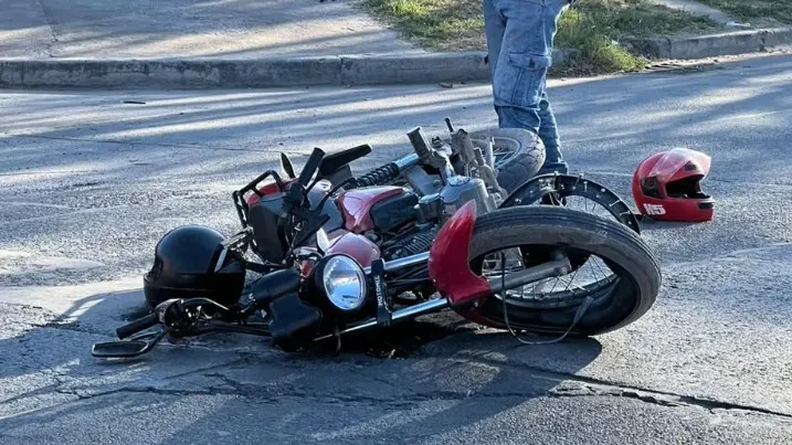 accidente vial moto