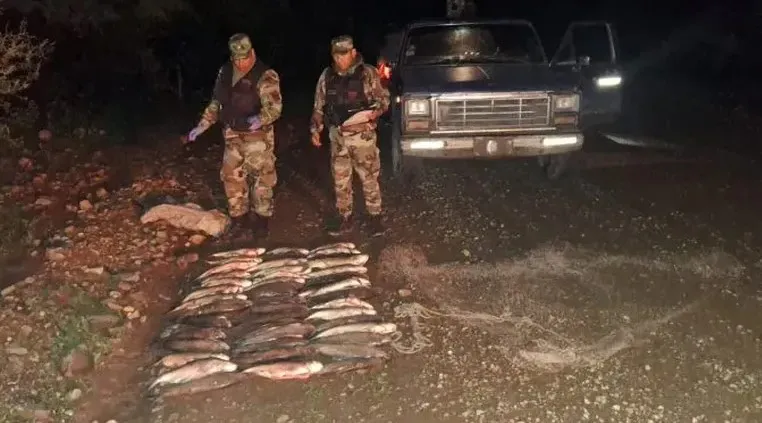 Pesca ilegal La Pedrera