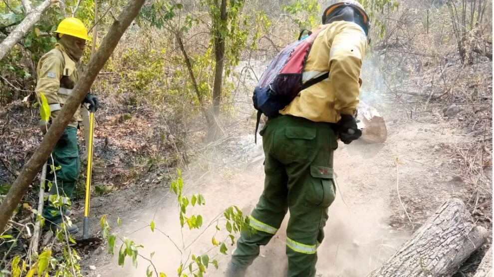 Incendios en Aguaray