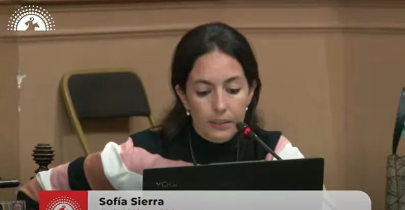 Diputada Sofía Sierra